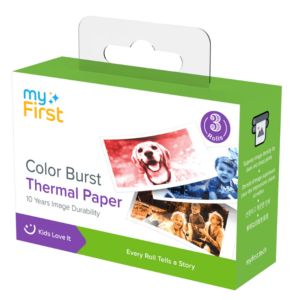 Papel térmico Color Burst para myFirst Camera Insta 20